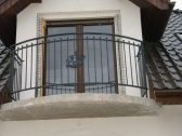 Balkon aus Stahl