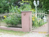 Gartenpforte aus Stahl